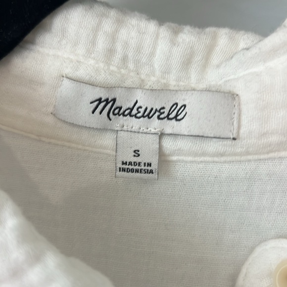 Madewell white buttondown - Picture 2 of 3